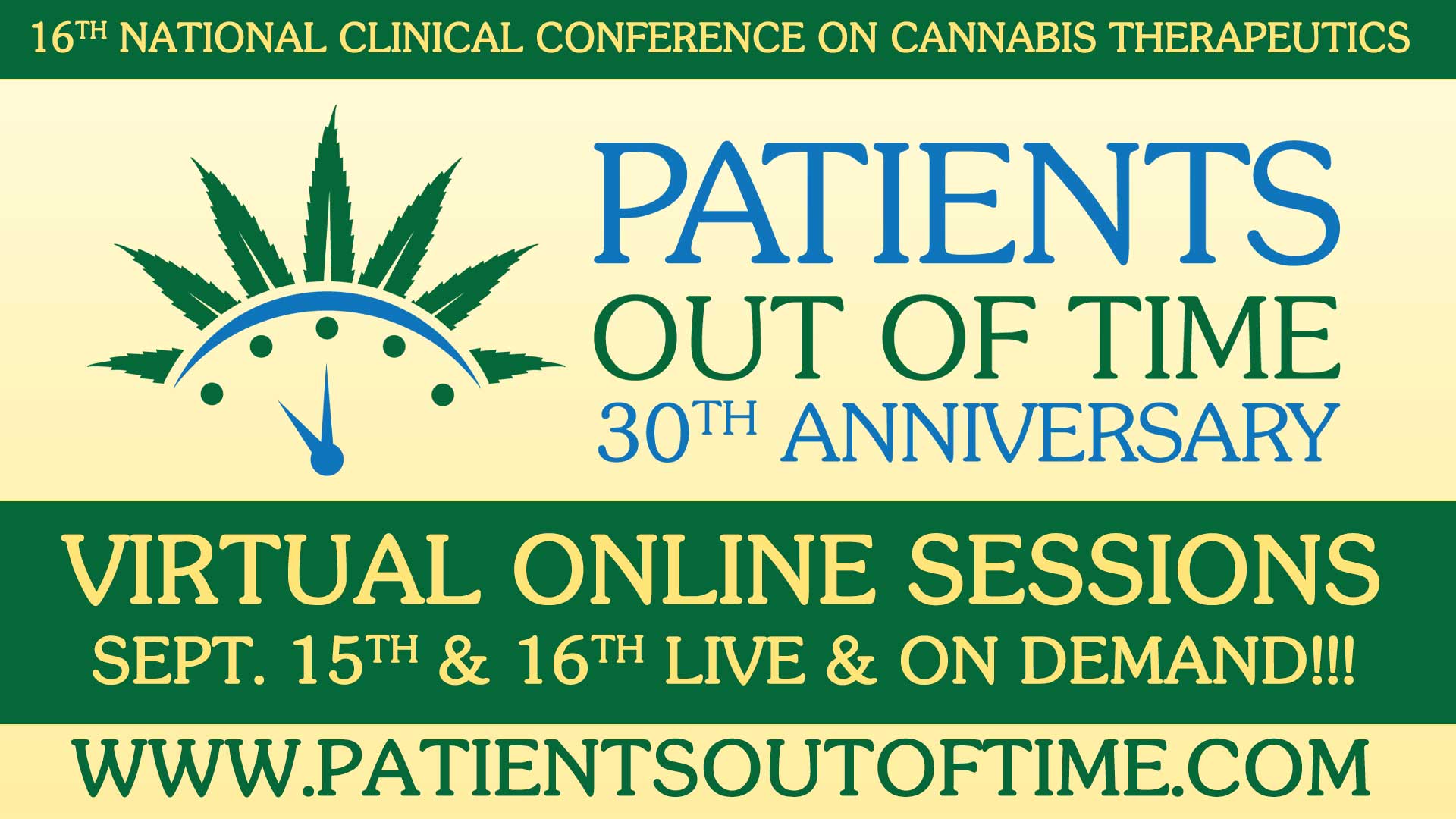 Patients Out of Time - Live Stream